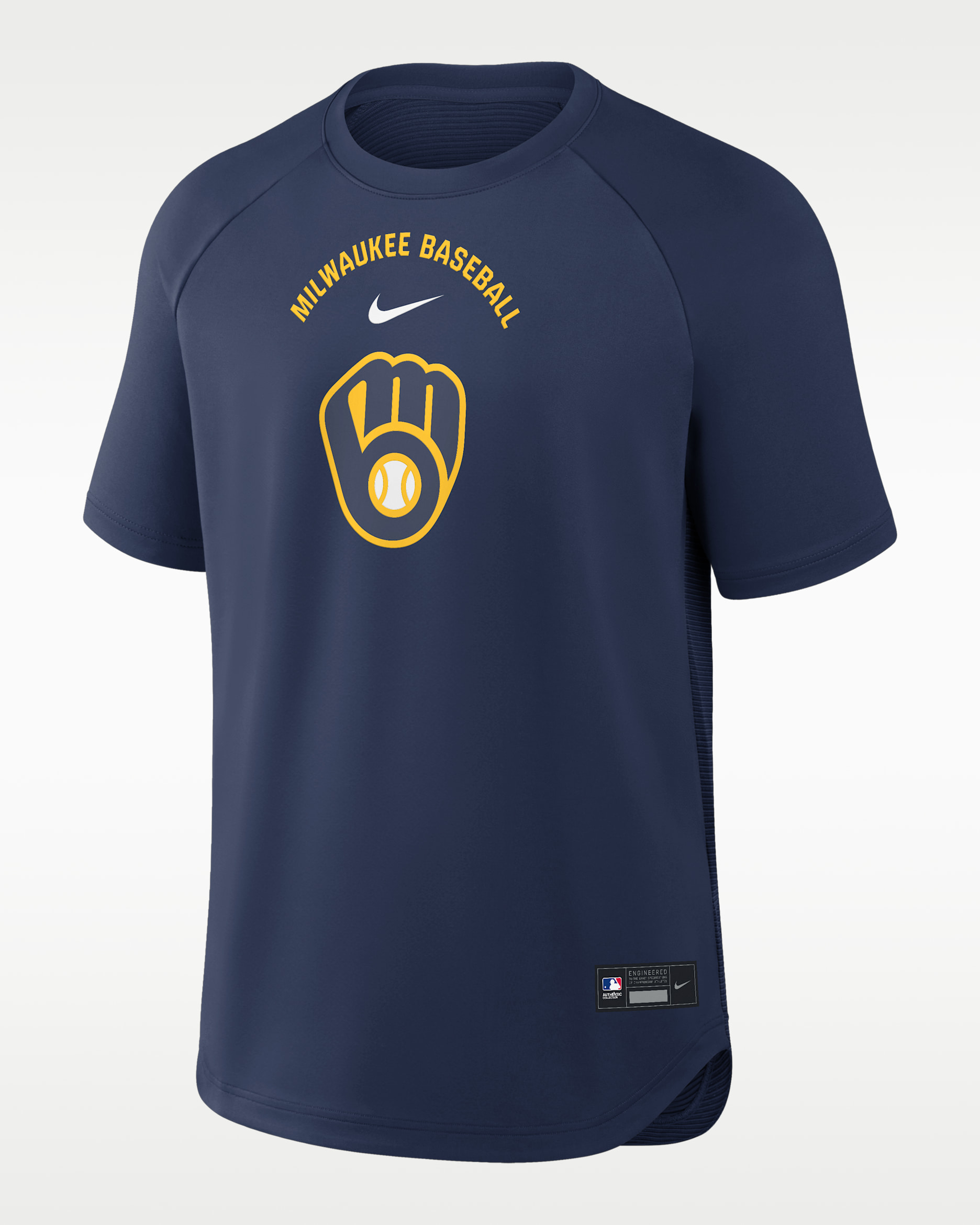 Milwaukee Brewers Authentic Collection Batting Practice Pregame